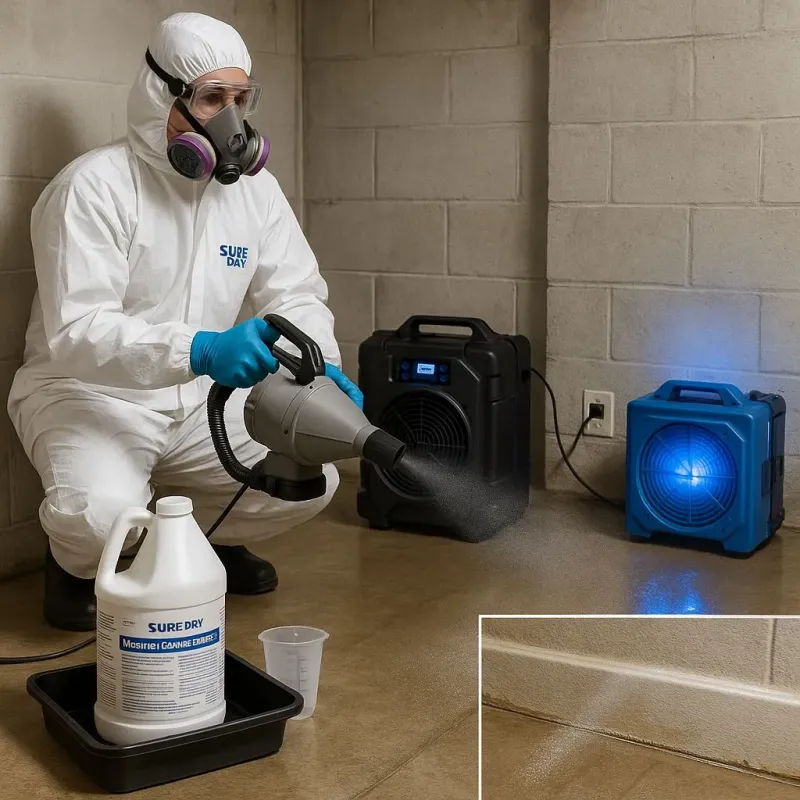 Sanitization and Odor Removal process in Thornton, CO